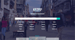 Desktop Screenshot of kpzpip.pl